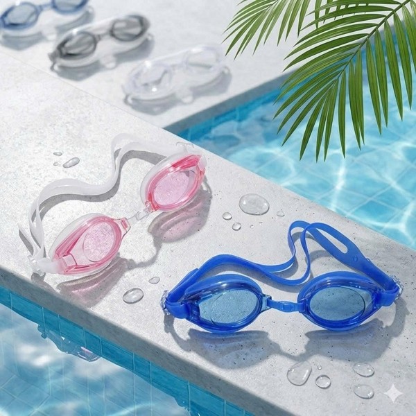 Kính Bơi Xuất Âu Mỹ Cao Cấp – Freesize Cho Trẻ Em Từ 6 Tuổi Và Người Lớn