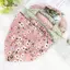 AqToCna Nữ Mềm Đầu Kerchief Khăn Hoa Tóc Tam Giác Đầu Khăn Tóc AqToCna