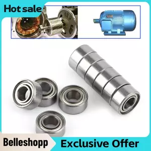 Belleshopp Vòng bi 10 cái Thép đôi được bảo vệ 685ZZ Vòng bi mini tuyến tính thu nhỏ 5x11x5mm