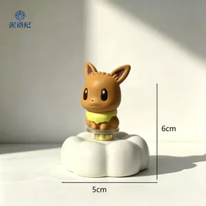 Pokémon Pokémon Jingdezhen Gốm Zhuanzhuan Đồ trang trí nhỏ Pikachu Zhuanzhuan Trang trí máy tính để bàn dễ thương Quà tặng mới Phong cách bán chạy 26.3.22