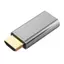 Btsg USB C sang HDTV Adapter Loại C Nữ sang HDTV Nam Adapter 8K 60Hz Video Đồng Bộ Âm Thanh Màn Hình Chuyển Đổi Tản Nhiệt