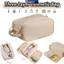Túi đựng mỹ phẩm ba lớp MAKY Túi đựng cọ trang điểm di động dung lượng lớn Túi đựng đồ du lịch VN
