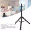 Apill Chân đế loa để bàn Nhỏ gọn Pa Stands Tam giác di động Chân máy có thể điều chỉnh cho sân khấu phòng thu Chiều cao từ 24,4 đến 47,2 inch