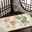 Mới Trung Quốc Cô Dâu Kẹp Tóc Bộ Hợp Kim Giả Ngọc Trai Lụa Vải Nhân Tạo Hoa Hanfu Cưới Ảnh Phụ Kiện Tóc Bộ Cho Cô Dâu Trung Quốc Updo Tạo Kiểu