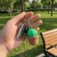 QEARY Xương Rồng Clicker Móc Chìa Khóa, Hoạt Hình 3D In Nút Clicker, Nhựa Sáng Tạo Trang Trí Chống Thấm Nước Ngón Tay Đồ Chơi Móc Khóa