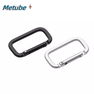 METUBE 1 / 2 / 5 Chiếc Mùa Xuân Hình Bầu Dục Nhẫn Phụ Kiện Cắm Trại Đi Bộ Đường Dài Dụng Cụ Túi Xách Kẹp