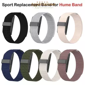 Dây đeo thể thao IAPPORTUNIA, Dây đeo theo dõi sức khỏe Nylon 20mm, Dây đeo thay thế thiết kế vòng mềm có thể điều chỉnh cho dây đeo Hume cho dây đeo sức khỏe Hume