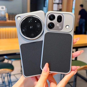 Dành Cho OPPO Find X9 Ultra X9S Pro Ốp Lưng Mới Cao Cấp Mỏng Thuần Chay Da Chống Rơi Cho Oppo Find X9s Pro Ốp Lưng Chống Sốc Funda