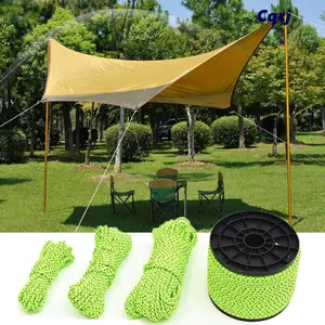 CQCJ Dây lều cắm trại Bộ phận đi bộ đường dài Phụ kiện lều Nylon Dây cứu hộ