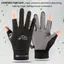 Găng Tay Mùa Hè VFZ Nữ Mỏng Ice Silk Chống Tia Cực Tím Sương Ngón Tay Màn Hình Cảm Ứng Lái Xe Chống Trơn Trượt Găng Tay Thoáng Khí OTE