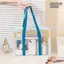 # HB # PVC Trong Suốt Đa Năng Tote Đeo Vai Bền Chống Thấm Nước Cho Du Lịch Đi Biển Và Dã Ngoại Sử Dụng.