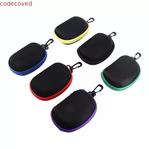 COCODECOVED Có Thể Gập Lại Hộp Kính Túi Kính Bảo Vệ Hộp Đựng Nữ Có Dây Kéo Vải Kính Hộp Bảo Quản Kính Đọc Sách Hộp Đựng Kính Hộp Đựng Kính Hộp Đựng Kính