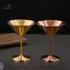 HL Thép không gỉ Martini Ly Cotail Thủy Tinh Kem Món Tráng Miệng Cốc Uống Champagne Cốc Kim Loại Nhà Hàng Thanh Đồ Dùng LMWU