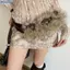 Bluelover PU Studded Da Lông Thắt Lưng Lông Thú Giả Cay Cô Gái Phong Cách Lông Tơ Dây Thắt Lưng Phong Cách Hàn Quốc Trang Trí Quần Jean Y2K Dây Thắt Lưng Mới