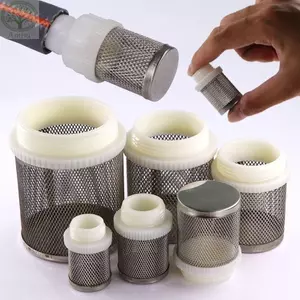 AMBU 1 Bộ lọc màn hình lưới, Bộ lọc ống sạch nước bằng thép không gỉ 304, Bộ lọc khớp nối máy bơm nước Bộ lọc 1 / 2 "3 / 4" 1 "cho bể cá thủy lợi vi mô