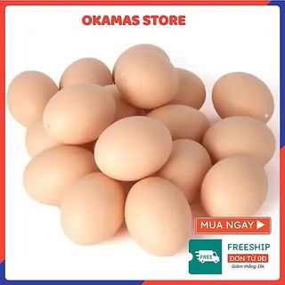 SET 100 QUẢ Trứng gà mô hình giúp trẻ sáng tạo - Trứng gà làm đồ chơi cho bé nam nữ an toàn vui vẻ