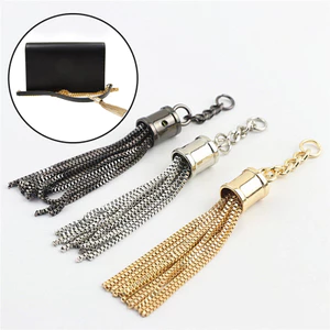 Kim Loại Tua Rua Treo Khóa Móc Khóa Chặn Mặt Dây Chuyền Móc Túi Phụ Kiện Phần Cứng DIY