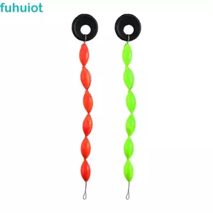 FUHUIOT Dây Loại Phao Câu Cá Dụng Cụ Câu Cá 30 Cái / 5 Gói Phao Câu Cá Đậu Nổi Hình Bầu Dục Phao Câu Cá 6 Trong 1 Nút Chặn Dây Câu