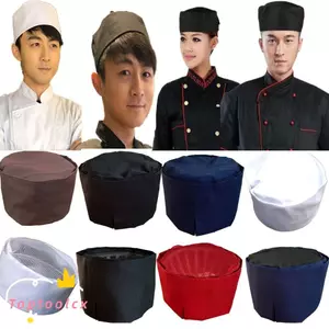 TOPTOOLCX Lưới Top Mũ Đầu Lâu Mũ Nấu Ăn Nam Nữ Mũ Làm Việc Thoáng Khí