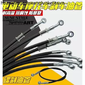 Thích hợp cho Tailing Emma Yadi Little Turtle King Xe Điện Phanh Đĩa Ống Xe Máy Sửa Đổi Phía Trước Phanh Sau Cúm