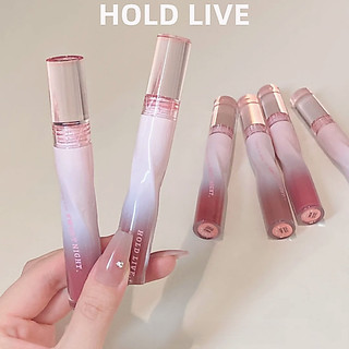 HOLD LIVE Giữ LIVE Lip Gloss Dưỡng ẩm chống dính Cốc bóng lâu trôi