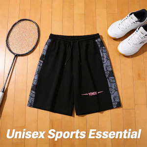 Quần Short Cầu Lông Yonex Mùa Hè Huấn Luyện Thường Ngày Quần Pentagram Lưới Nhẹ Nam Nữ Leo Núi Chạy Bộ Tốc Độ Sấy Quần Short