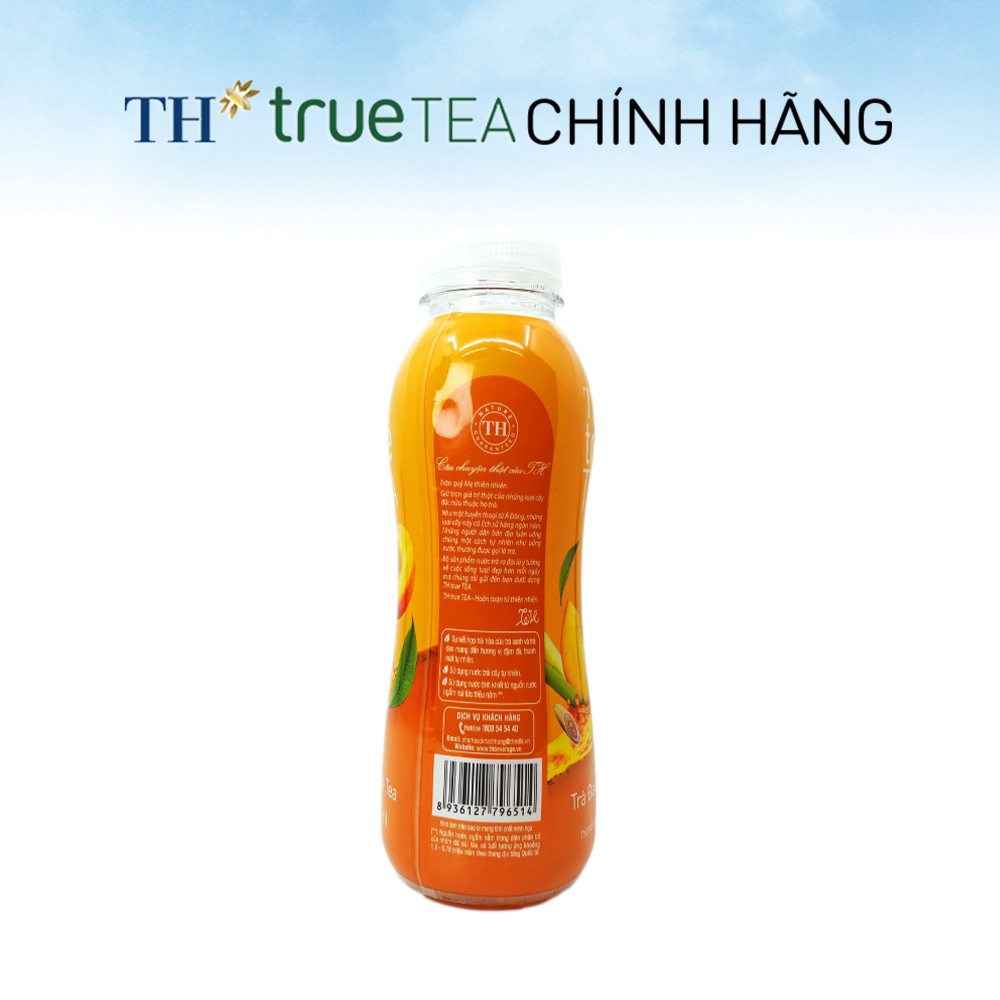 Thùng 24 Chai Trà Đào TH true TEA milk Tự Nhiên 350ml (24 Chai)