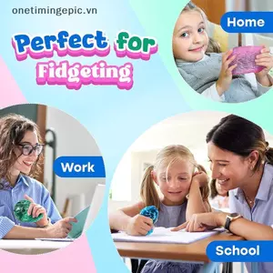 VFZ Nhiều Màu Sắc Bóp Bóng Đồ Chơi Mềm Mochi Phục Hồi Chậm Đồ Chơi Giảm Căng Thẳng Cảm Giác Fidget Đồ Chơi Dành Cho Trẻ Em Người Lớn Quà Tặng OTE