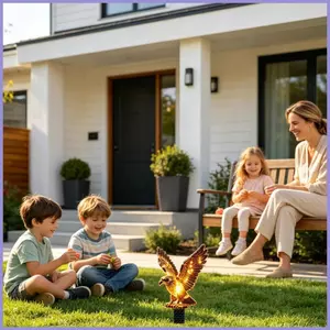 Đại Bàng Vườn Cổ Phần 2D Acrylic Nghệ Thuật Điêu Khắc Đại Bàng Sân Ký Hiệu Cho Sân Vườn Bãi Cỏ Phong Cảnh Hiên Nhà Sân Ngoài Trời mueadsyvn
