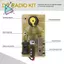 Đài phát thanh tai nghe đa băng tần FM / MW / SW 87-108 MHz Mô-đun DIY Bộ phận giảng dạy vô tuyến để sản xuất