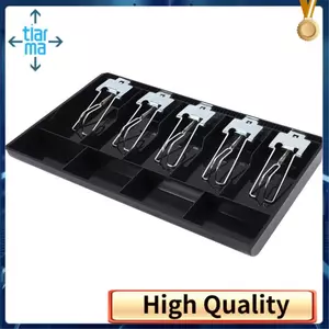 5 Lưới Tiền Mặt Đồng Tiền Đăng Ký Chèn Khay Thay Thế Thu Ngân Ngăn Kéo Lưu Trữ Đăng Ký Khay Hộp Phân Loại Cửa Hàng