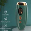 Máy Triệt Lông Cầm Tay Mini Công Nghệ IPL Ánh Sáng Xung, Triệt Lông Tại Nhà An Toàn & Tiện Lợi