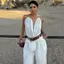 Mỹ Châu Âu Mỹ Niche Halter Dây Vest Hình Bán Nguyệt Sâu V Dây Slim-fit Top Y2K Hot Girl Street Pure Desire Không Tay Cami