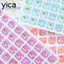 Đá Pha Lê YICA, Hạt Thủy Tinh Loại Pointback Tròn 10 Mm, Cắt Lấp Lánh Opal Mocha Màu Rivoli Kim Cương Giả Để Làm Đồ Trang Sức