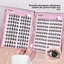 Gegebear Vitality Lông mi giả phù hợp cho mọi trận đấu Mô phỏng tự nhiên Dòng không có keo Lông mi phân đoạn cụm đơn