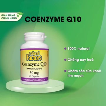 Coenzyme Q10 Traphaco 60 Viên – Hỗ Trợ Tim Mạch, Bảo Vệ Sức Khỏe Tim, Dành Cho Người Lớn Tuổi