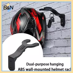 Giá đỡ mũ bảo hiểm xe máy B & N Giá treo tường Ra có kệ lưu trữ để sử dụng tủ quần áo phòng ngủ lối vào.