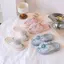Bé gái (Size 23-35) Dép đế dày đầy màu sắc phong cách mới mùa hè