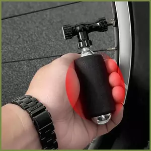 Máy bơm lốp xe đạp Công cụ tiết kiệm thời gian lạm phát nhanh Công cụ bơm hơi lốp xe đạp leo núi cho hàng ngày kouvn