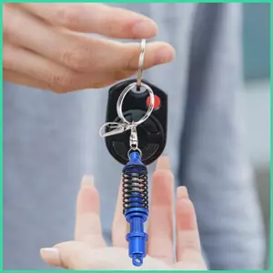 Móc Chìa Khóa Hợp Kim Xe Piston Mô Hình Móc Chìa Khóa Thiết Kế Sáng Tạo Nóng Tự Động Phần Mẫu Kim Loại Móc Khóa sonlekvn
