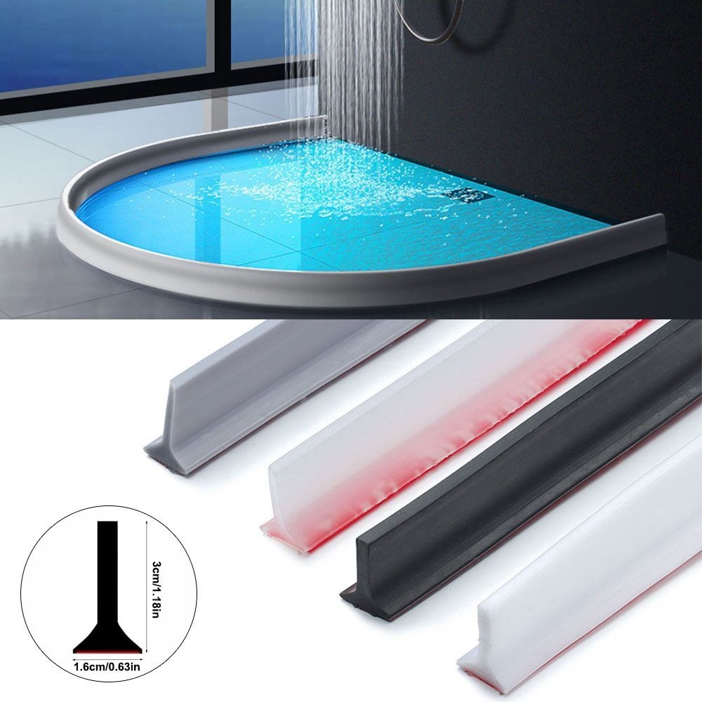 Nút chặn nước SNUGHOUSE, Dải giữ nước có thể uốn cong tách khô và ướt, Rào chắn đập tắm tự dính