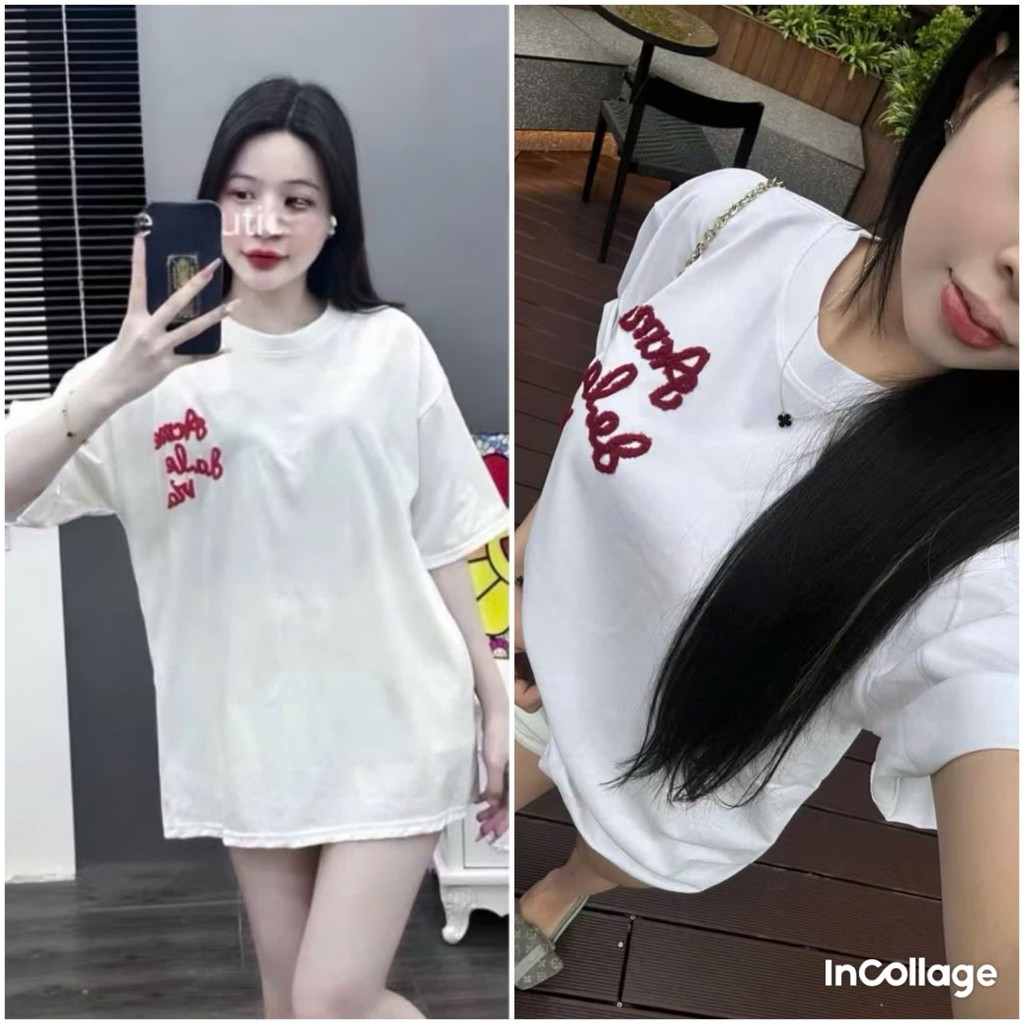 Áo phông form rộng tay lỡ -dela vieee- chang