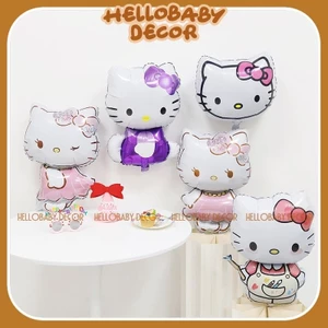 Bóng mèo Kity trang trí sinh nhật cho bé - decor tiệc - party