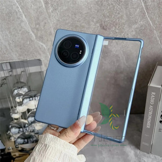 Bản lề lò xo mờ siêu mỏng 2in1 Case Funda For vivo x gấp 3 x gấp 3pro x gấp 5 Vỏ phim cường lực