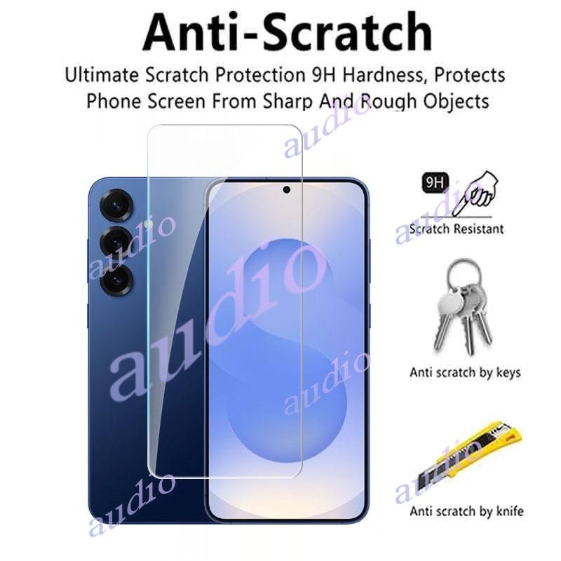 Dành Cho Samsung S25 FE 5G 2in1 Kính Cường Lực Toàn Màn Hình Phim Có Bảo Vệ Camera Cho Samsung Galaxy S25 FE S25FE 5G Phim Bảo Vệ Màn Hình Điện Thoại Cho SamsungS25 FE GalaxyS25 FE 5G