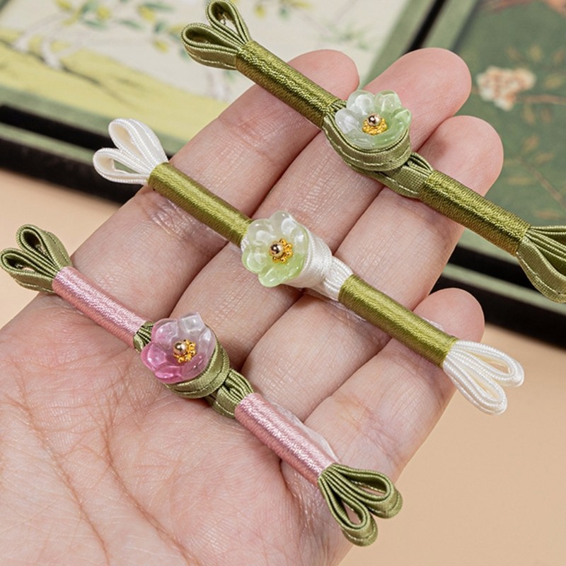 Mya 5 Cái Truyền Thống Sườn Xám Nút Nút Đóng Hoa Nút May Dây Buộc Trang Trí Quần Áo