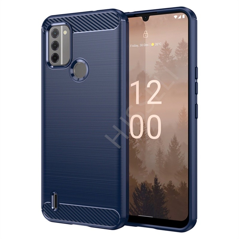 Ốp lưng TPU dễ thương Nokia C31 Vỏ giáp bằng sợi Carbon Vỏ silicon mềm NokiaC31 C 31 Vỏ điện thoại