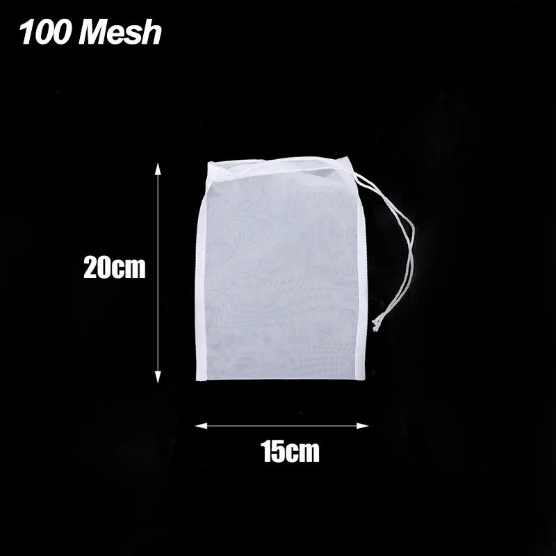 [COD] "Túi lọc sữa nylon 100Mesh, tái sử dụng nhiều lần, lọc thực phẩm, sữa chua, đậu nành, dầu ăn, cà phê  "