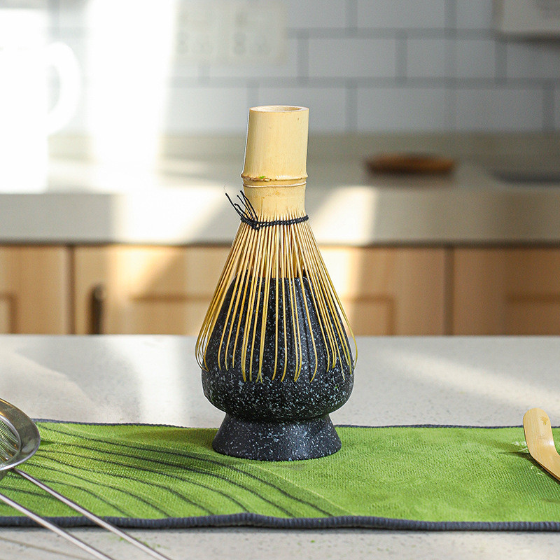 7 Chiếc Cao Cấp Matcha Bộ Trà Lễ Nhật Bản Bát Gốm Đánh Bóng Bộ Quà Tặng Hộp Bát Matcha Có Thìa Sumptuous Dụng Cụ Trà