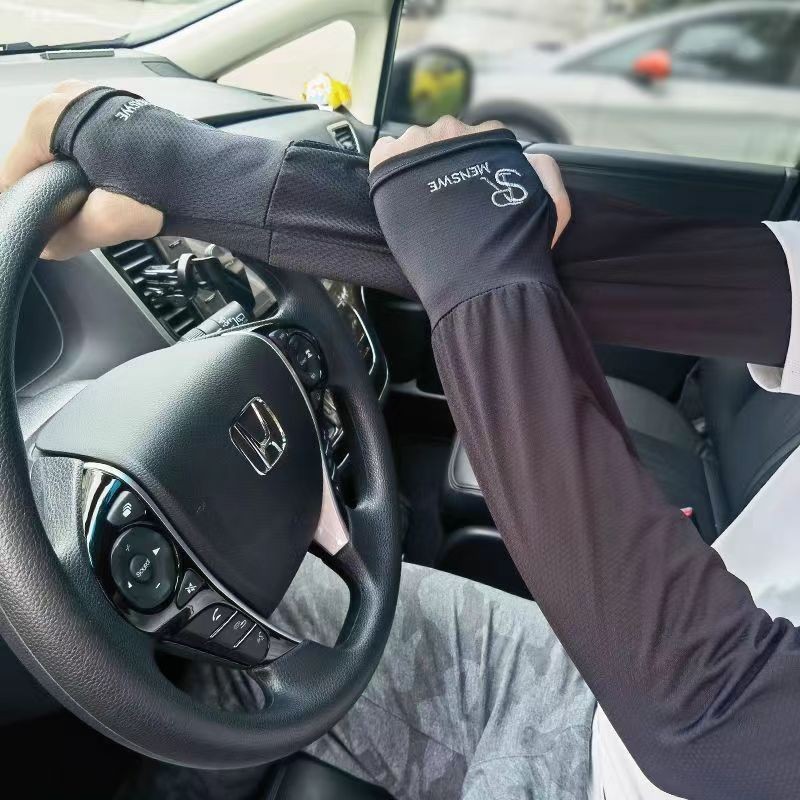 Mới Mùa Hè - Băng Lụa Chống Nắng Cho Người Lái Xe Đạp Ngoài Trời, Bảo Vệ Khỏi Tia UV